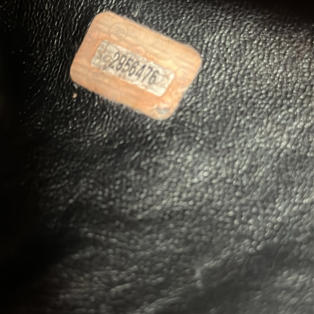 CHANEL CC XL Calfskin Tote With Chunky 24K Goldplated Chain #2 1991-94 COA - Picture 16 of 17